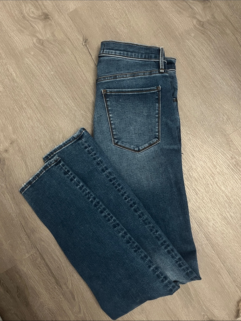 Abercrombie & Fitch Dark Indigo High-Rise Super Skinny Jeans